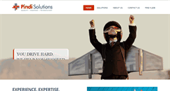 Desktop Screenshot of pindisolutions.com